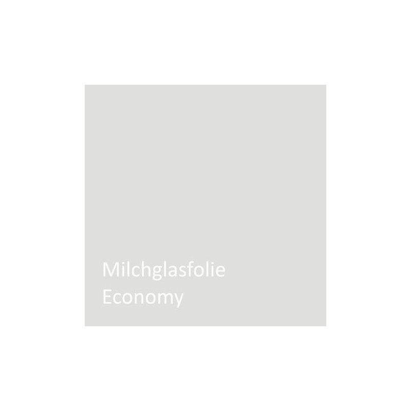 Milchglas Eco 122cm/10m